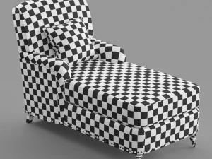 TAYLOR KING Kennedy Chaise 3D Model