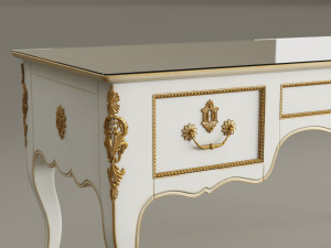 MOISSONNIER Regency Writing Desk 3D Model