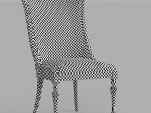Century Furniture Wellington Court Side Chair 309-541 Modèle 3D