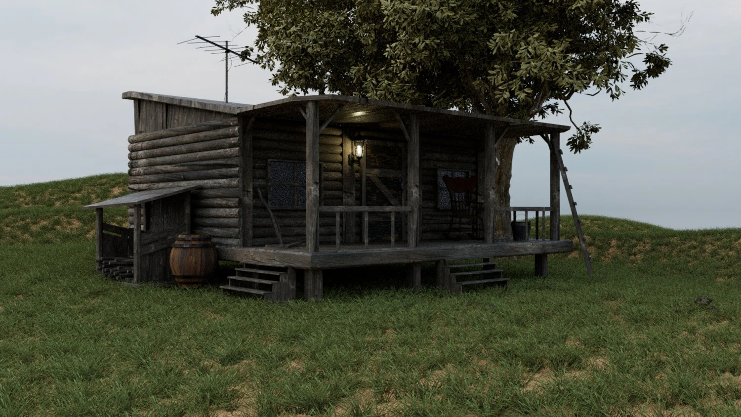 Home 3D Model .c4d .max .obj .3ds .fbx .stl .blend 