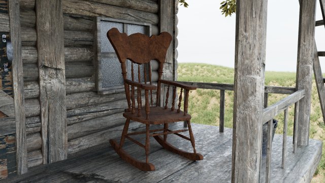 Chair 3D Model .c4d .max .obj .3ds .fbx .stl .blend 