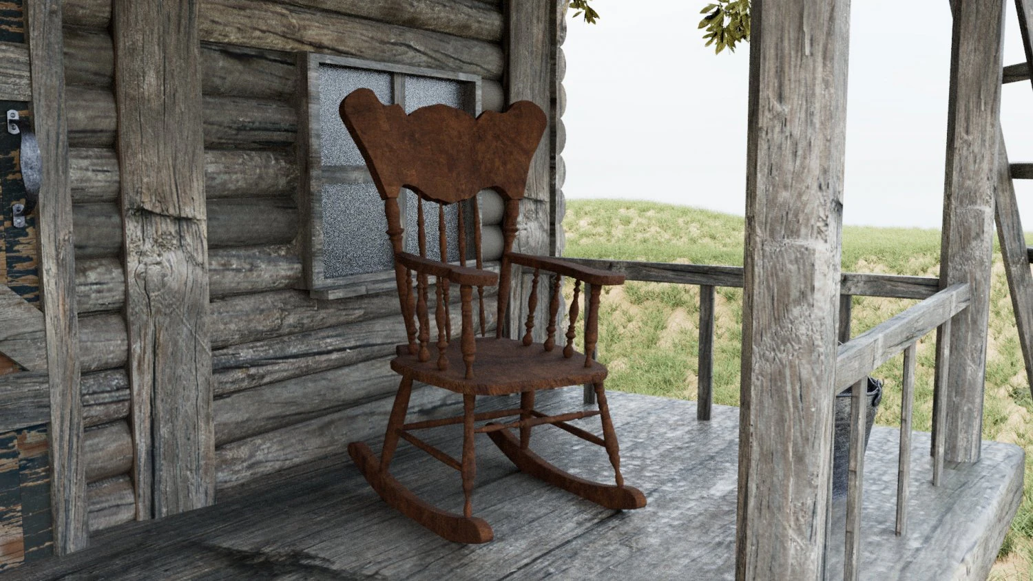 Chair 3D Model .c4d .max .obj .3ds .fbx .stl .blend