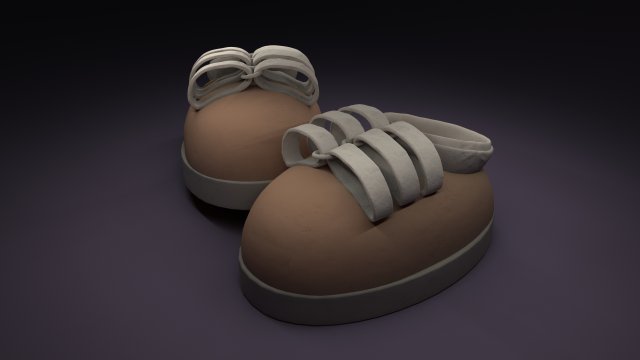 Boots Model 3D .c4d .max .obj .3ds .fbx .stl .blend 