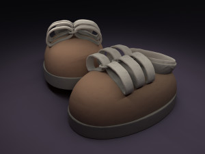 Boots 3D 模型