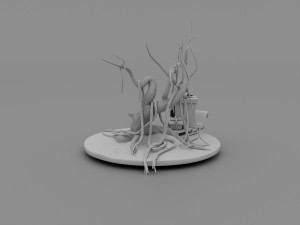 Santa Land Merry Cristmas To All Of You 3D Print Model