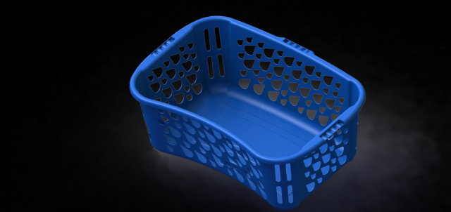 CANASTA PARA ROPA 3D Модель .c4d .max .obj .3ds .fbx .stl .blend 