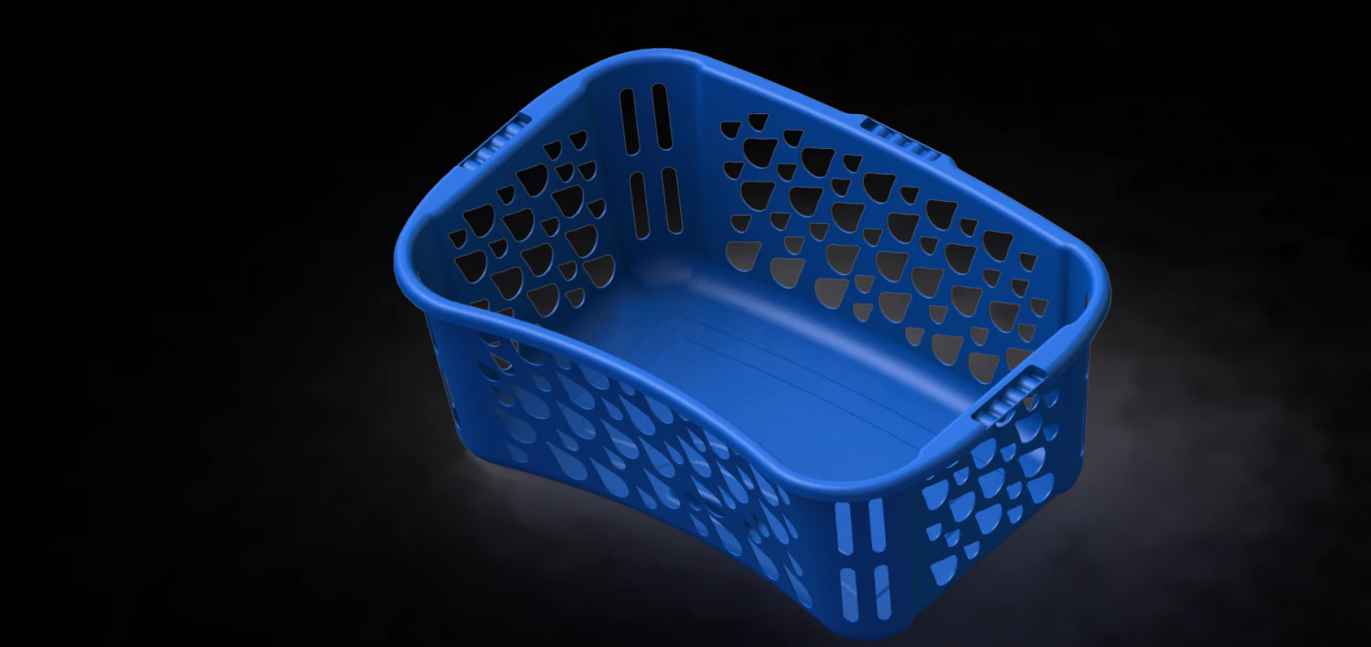 CANASTA PARA ROPA 3D Model .c4d .max .obj .3ds .fbx .stl .blend 