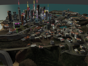 CyberCity2080 Model 3D