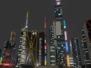 CyberCity2080 3D Model