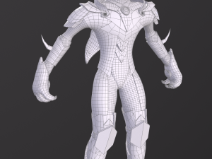 Pokemon Zeraora in a more humanoid 3D Model