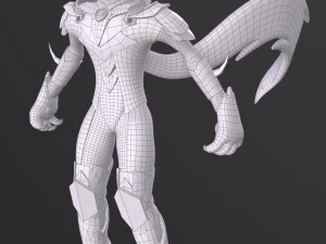 Pokemon Zeraora in a more humanoid 3D Model