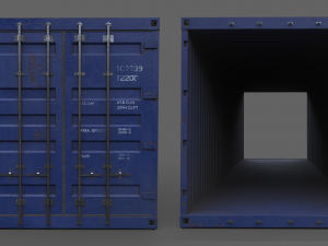 Shipping container 3D-Modell
