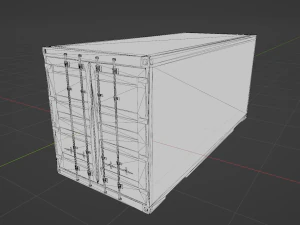 Shipping container 3D Model