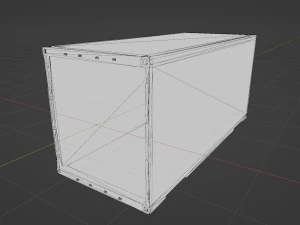 Shipping container 3D Model