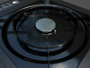 Portable gas stove Modelo 3D