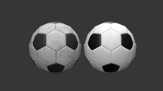 Soccer Ball Model 3D .c4d .max .obj .3ds .fbx .stl .blend 
