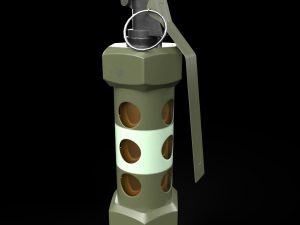 Flashbang Grenade 3D Model
