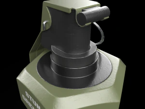 Flashbang Grenade 3D Model