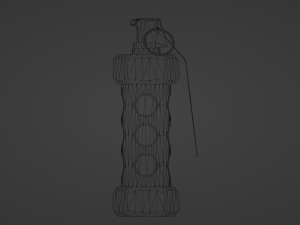 Flashbang Grenade 3D Model