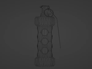 Flashbang Grenade 3D Model