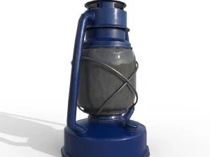 Oil Lamp 3D Model