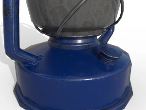 Oil Lamp 3D Model