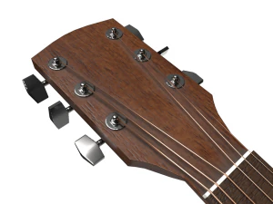 Acoustic Guitar 3D Model