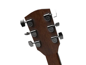 Acoustic Guitar 3D Model