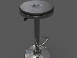 Barhocker 3D Modell