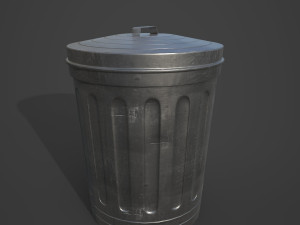 Trash Can 3D Model