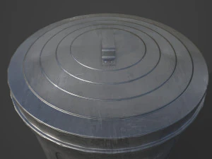 Trash Can 3D Model