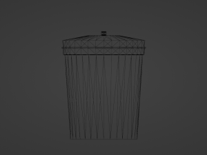 Trash Can 3D Model