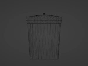 Trash Can 3D Model