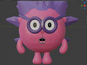 Cartoon character 3D 模型