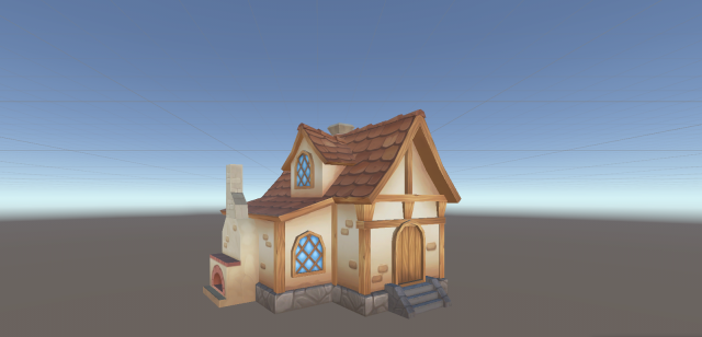 House 3D 모델 .c4d .max .obj .3ds .fbx .stl .blend 