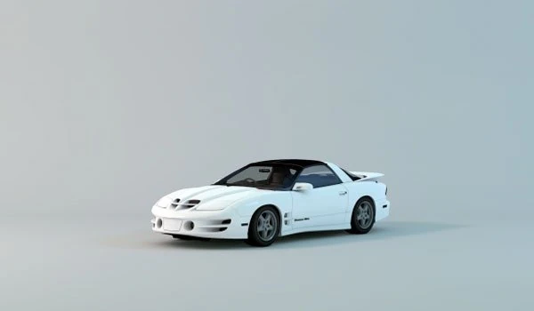 PONTIAC car 3D Model .c4d .max .obj .3ds .fbx .stl .blend 