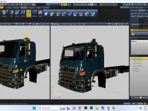 Hino GH 2014 3D Model