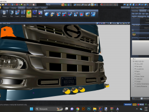 Hino GH 2014 3D Model