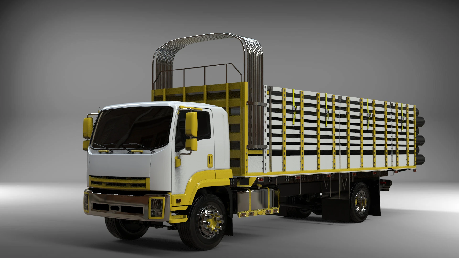 Chevrolet FTR 2024 3D Model .c4d .max .obj .3ds .fbx .stl .blend 