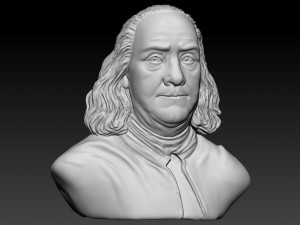 Benjamin Model do druku 3D