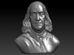 Benjamin 3D-printmodel