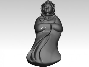 Lady Budha 3D-Druckmodell
