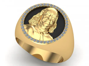 Benjamin Ring 3D Print Model