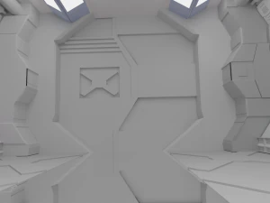 Space cabin 3D Model