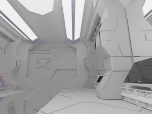 Space cabin 3D Model