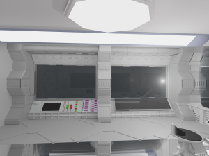 Space cabin 3D Модель