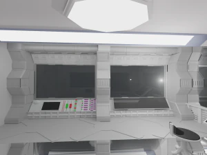 Space cabin 3D Model