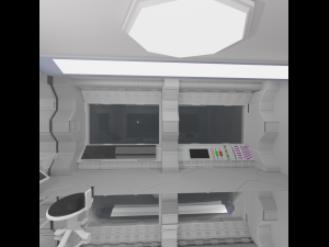 Space cabin 3D Модель