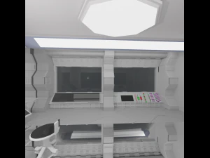 Space cabin 3D Model
