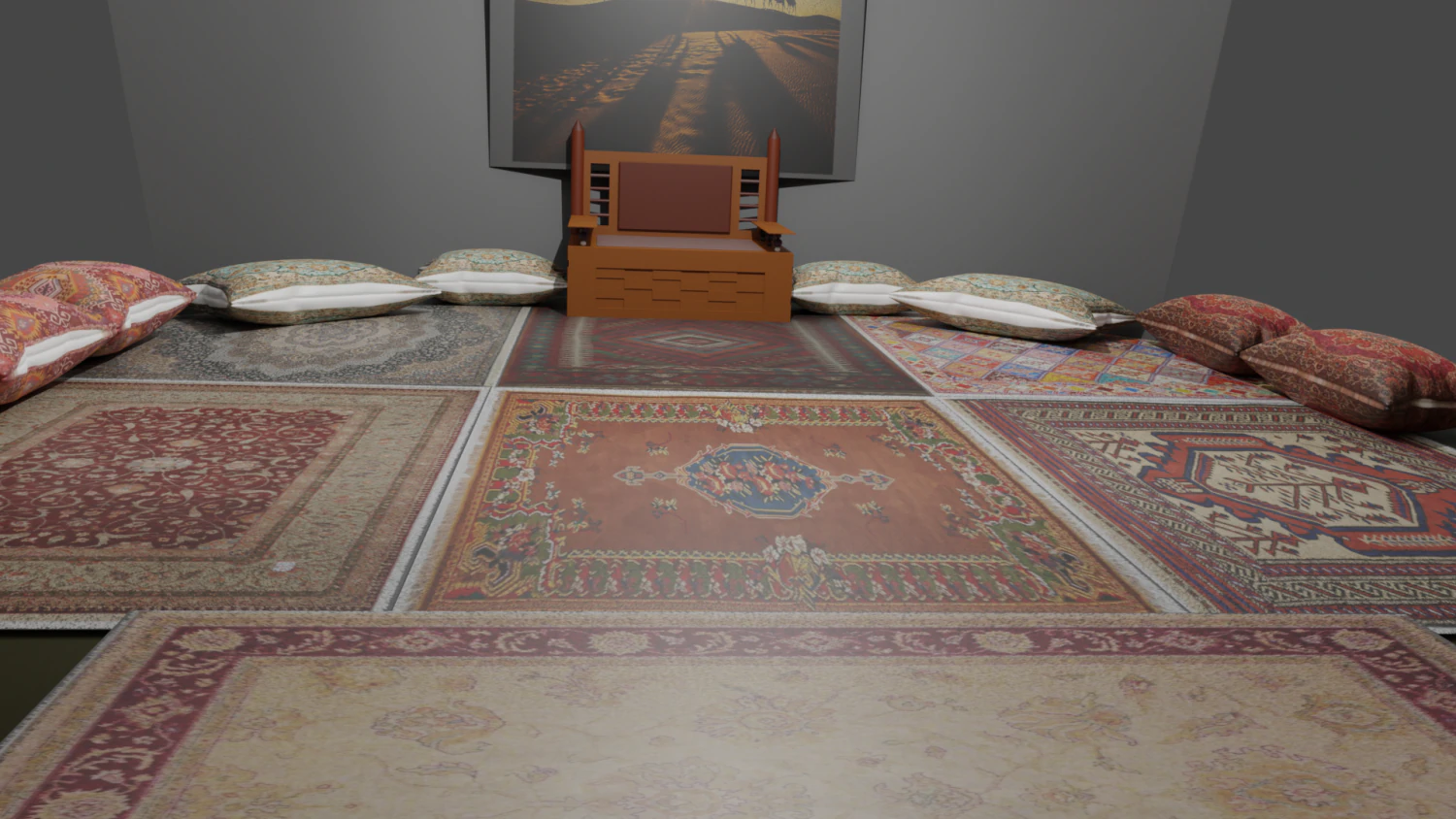 Tent 3D Model .c4d .max .obj .3ds .fbx .stl .blend 